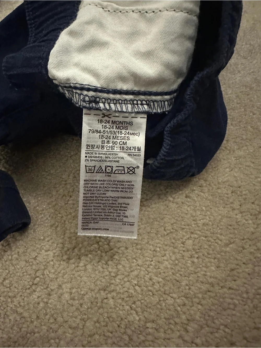 baby GAP Toddler Boys Pants